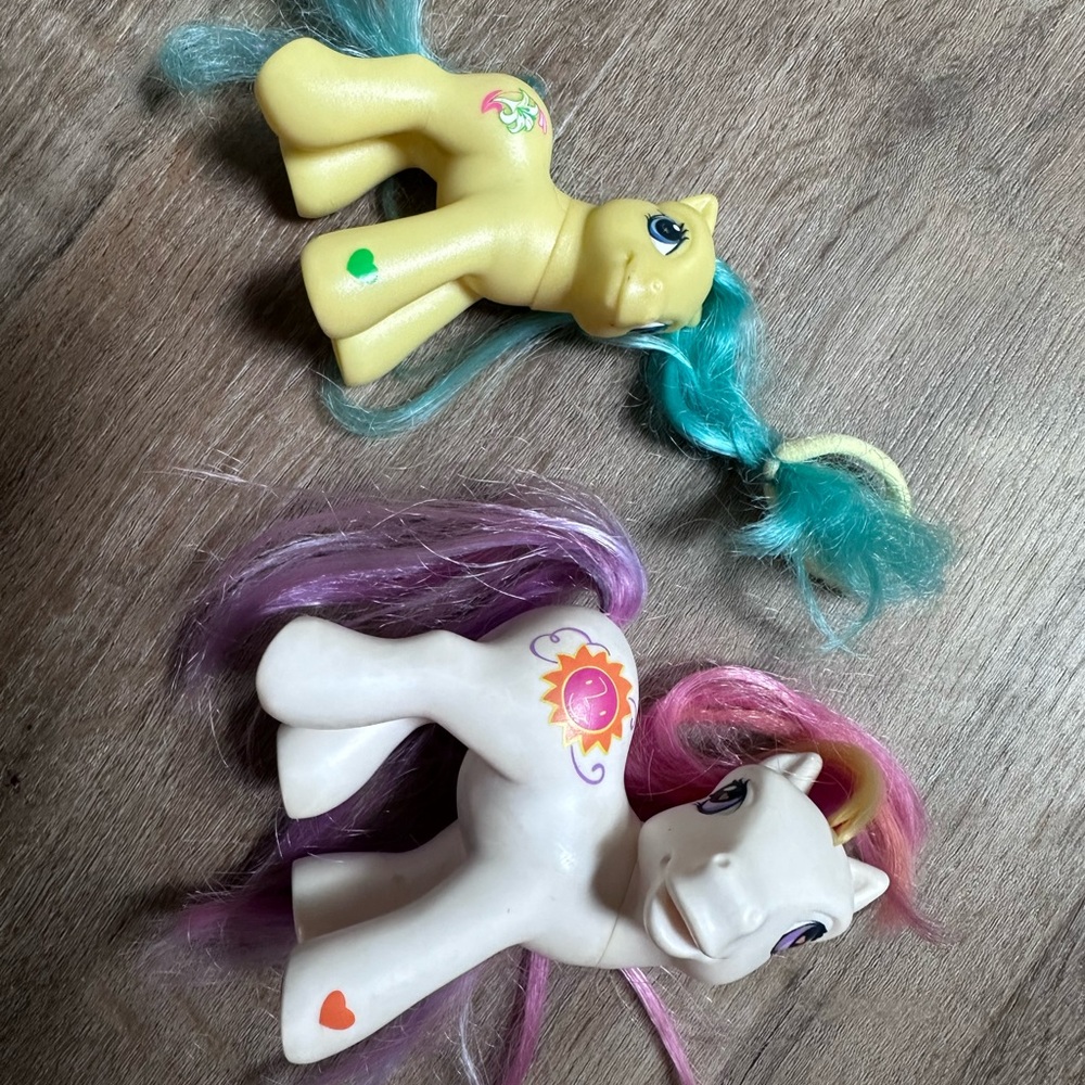 Colorful Pony Toy Set